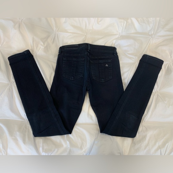 Rag & Bone Skinny in Coal - Picture 4 of 4